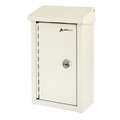 Adiroffice Large Steel Heavy-Duty Outdoor Key Drop Box ADI631-11-WHI